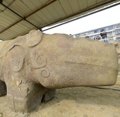 Detecting mysterious stone statues in China