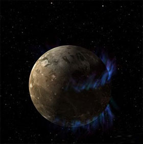 Detecting salt water on the moon Moc Tinh