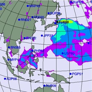Detecting small amounts of radioactivity in the air in Vietnam