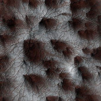 Detecting snow on Mars