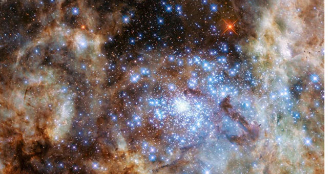 Detecting star clusters 30 million times brighter than the Sun.