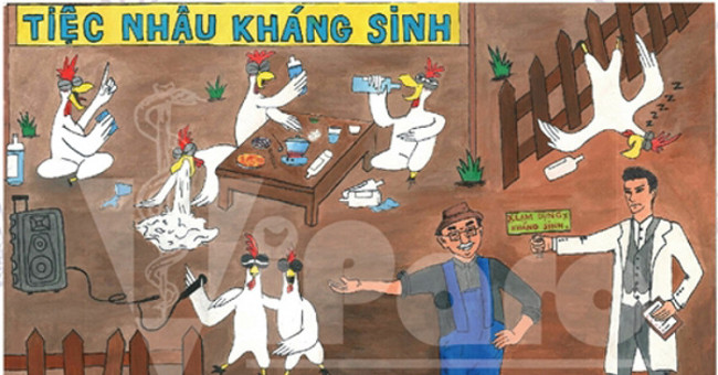Detecting strange bacteria on meat in Vietnam