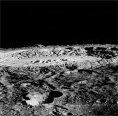 Detecting strange minerals on the Moon volcano