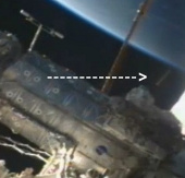 Detecting strange objects near the International Space Station