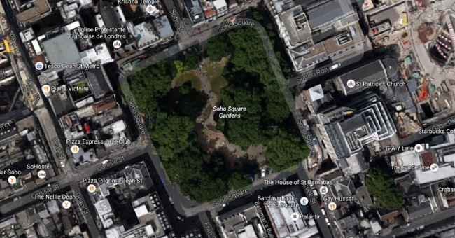 Detecting territory hunting aliens right in the capital of England