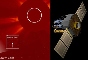 Detecting the 2,000 comet