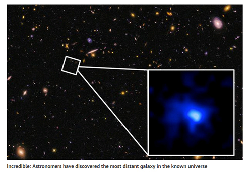Detecting the blue galaxy