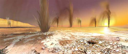 Detecting the vents on Mars