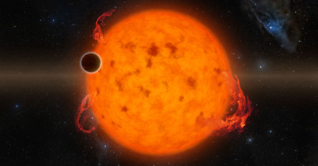 Detecting the youngest alien planet