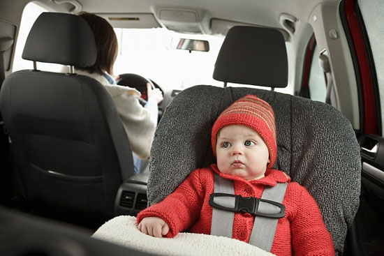 Detecting toxic substances in car seats for children