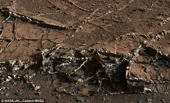 Detecting traces of origin forming groundwater on the surface of Mars