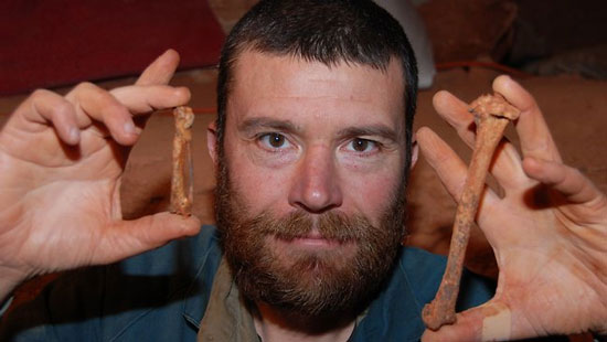 Detecting traces of prehistoric tailed eagle