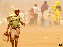 Detecting underground lake in Darfur