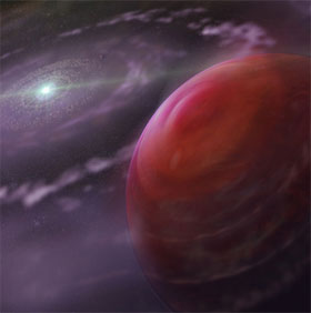 Detecting water on a distant planet