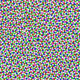Detects strange material state in chicken eyes