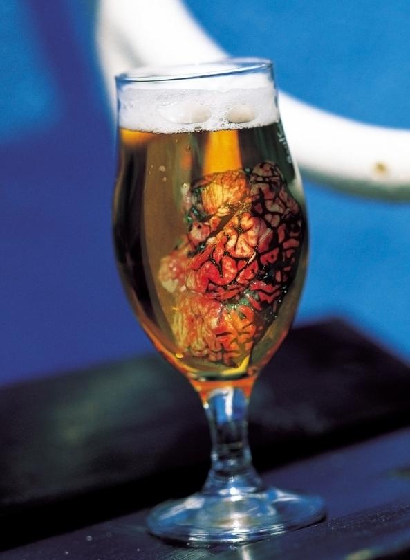 Detects the active area of ​​alcohol inside the brain