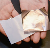 Develop a li-ion battery that alerts itself of gas that is about to explode