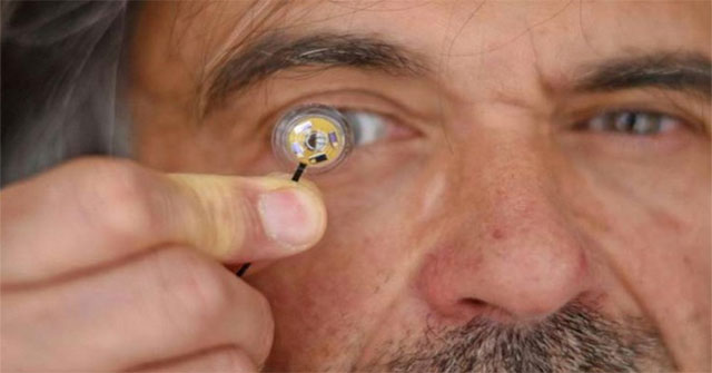 Develop smart contact lenses that the US military has been looking for for a long time