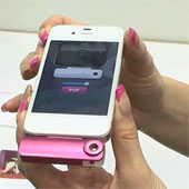 Device helps smartphone send scent