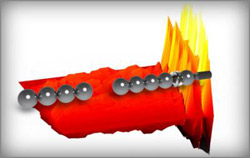 Device to adjust sound in the direction