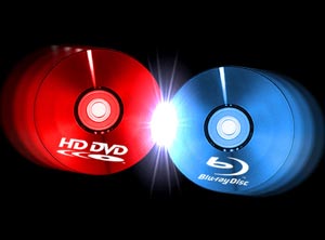 Devices can read Blu-ray and HD DVD burning discs
