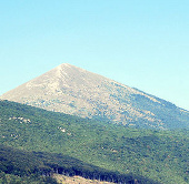 Devotees towards the mystical mountains in Serbia