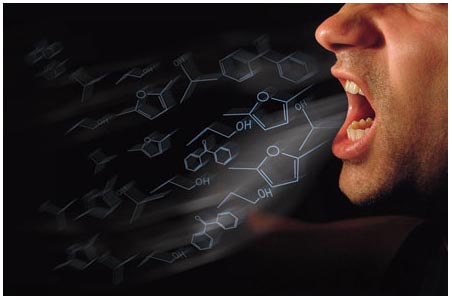Diagnosis by breath