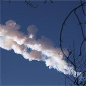 Did the meteorite explode in Russia collide with the Sun?
