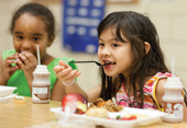 Diet for children on hot days
