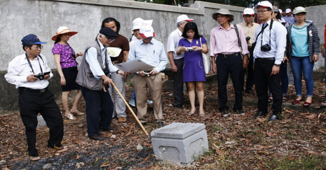 Digging for the tomb of King Quang Trung after more than 200 years