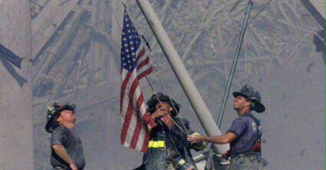 Disclosure of the flag of the resilient spirit of 9/11
