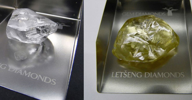 Discover 2 diamonds larger than 100 carats in South Africa