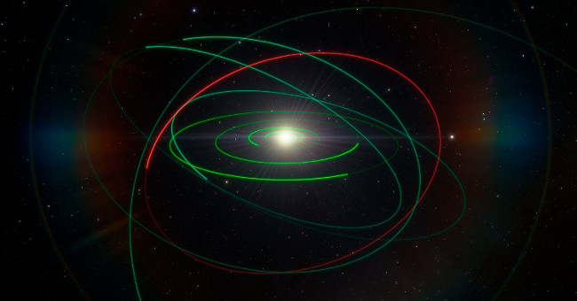 Discover an asteroid outside the Solar System
