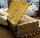 Discover ancient books wrapped in human skin