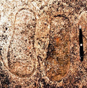 Discover ancient footprints and mysterious flying objects