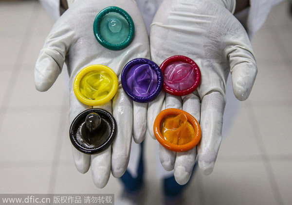Discover inside the world's largest condom factory
