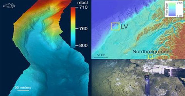 Discover more fresh sea water in the seabed in Norway