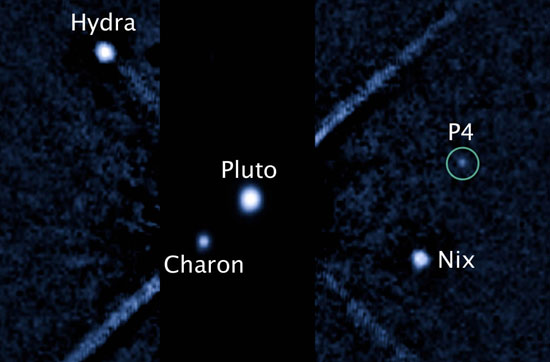 Discover the fourth satellite of Pluto