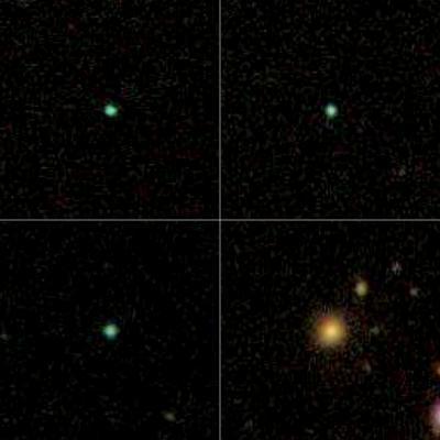 Discover the galaxy 'Green Pea'