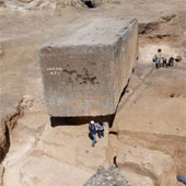 Discover the largest ancient stone by humans