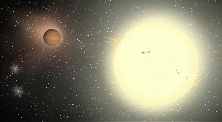 Discover the largest planet outside the Solar System