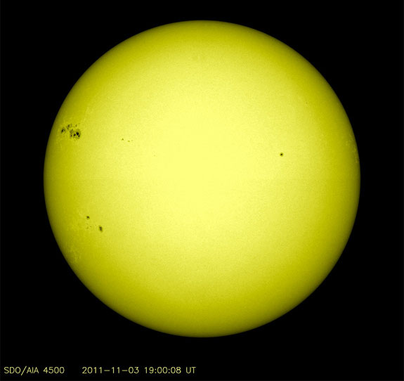 Discover the largest sunspot