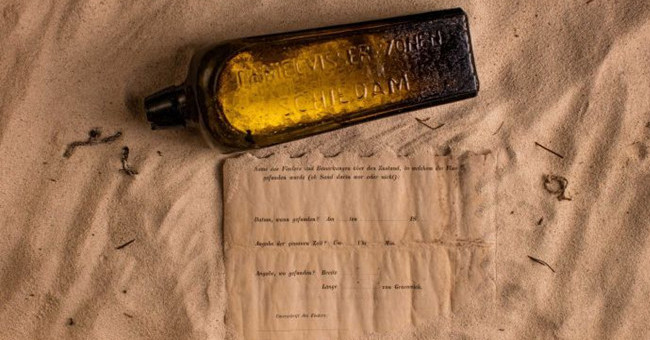 Discover the message in the world's oldest bottle