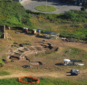 Discover the miniature Colosseum arena of the Roman emperor