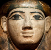 Discover the mummy mask containing the oldest Bible copy