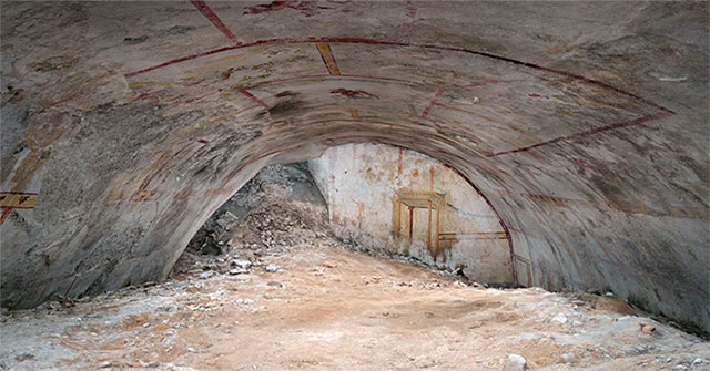 Discover the mysterious room inside the underground palace of Roman tyrants