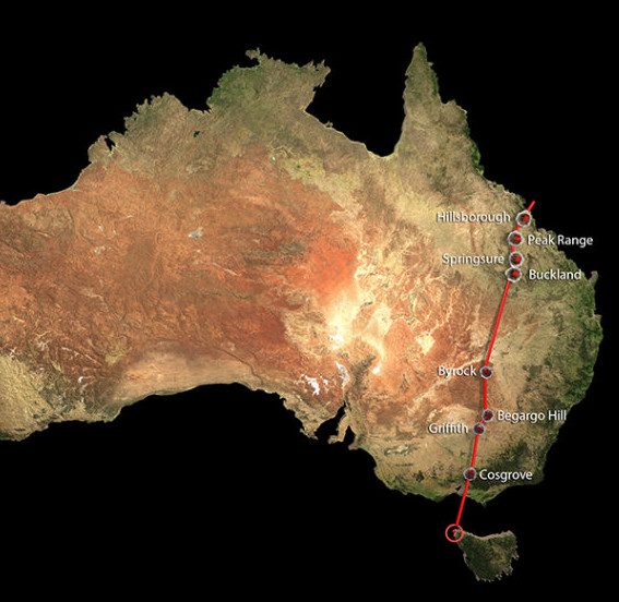 Discover the world's longest continental volcanic chain