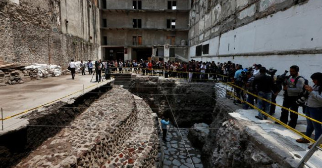 Discover traces of tribes eating ancient Aztecs in the Mexican capital
