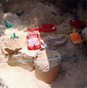 Discovered 2,000 year old grave in Hoi An