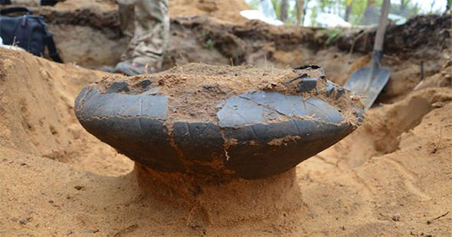 Discovered 2,000-year-old ashes of warriors